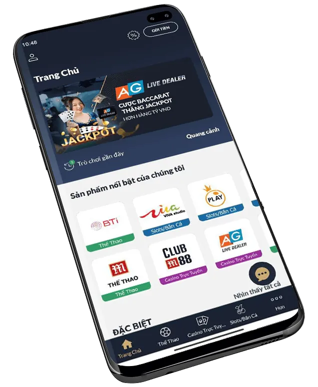 Giao diện quản lý tài khoản bsport app dễ dàng